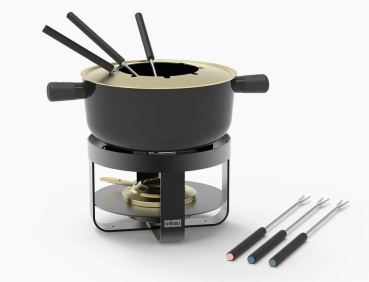 Stöckli | Fondue-Set Pilatus Steel Pot Emotion 19 BL